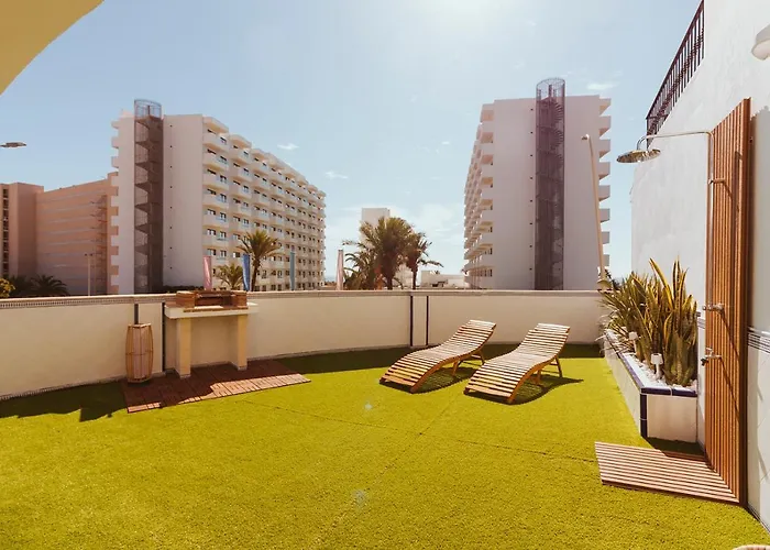 Διαμέρισμα Con Gran Terraza Junto A La Playa *